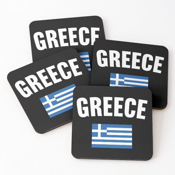 Item preview, Greece Flag designed and sold by PaulSDesign.