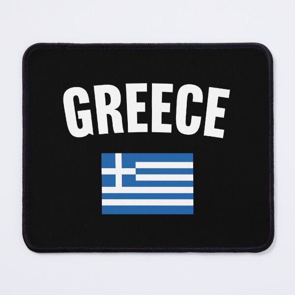 Item preview, Greece Flag designed and sold by PaulSDesign.