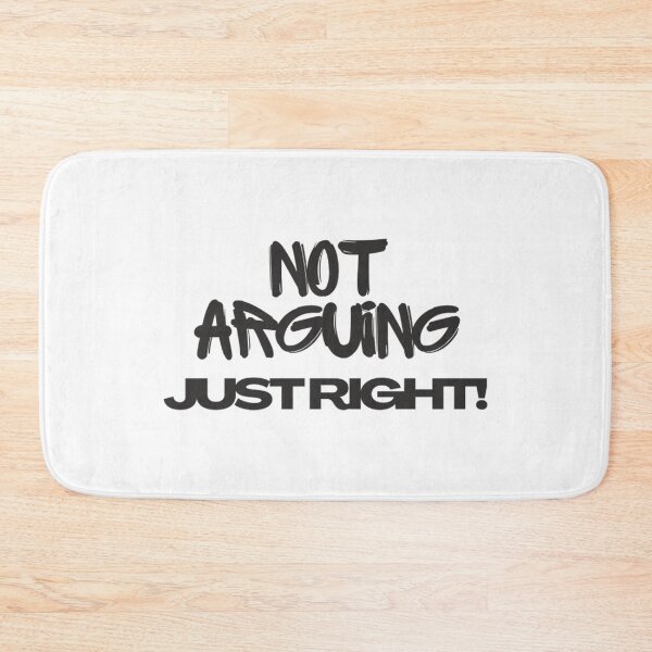 Item preview, Not arguing, just right Tshirt designed and sold by GotoRyoichijdnz.