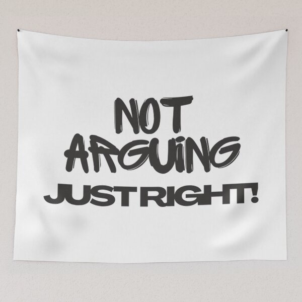 Item preview, Not arguing, just right Tshirt designed and sold by GotoRyoichijdnz.