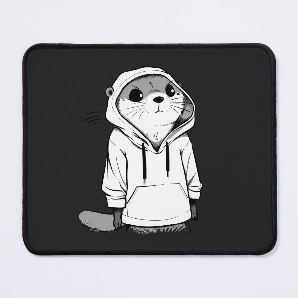 Item preview, Otter in Hoodie, Funny Otter, Cool Otter designed and sold by xiao xuans.
