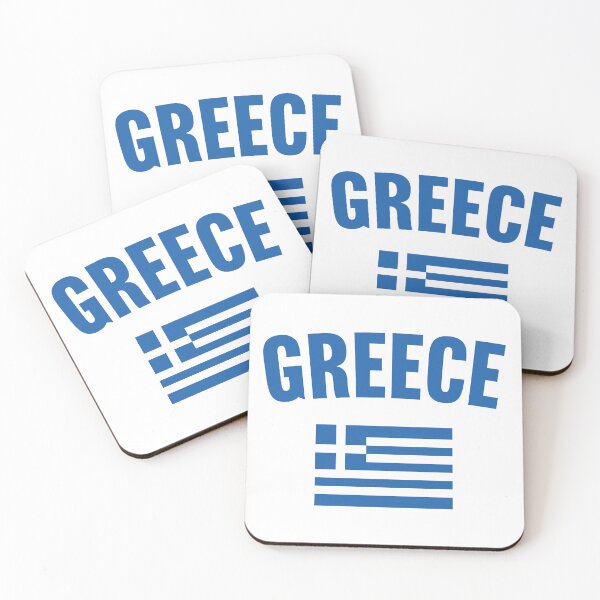 Item preview, Greece Flag designed and sold by PaulSDesign.