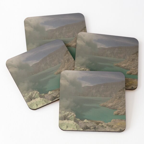 Item preview, Volcanic landscape - Sunrise on Mount Ijen #6 designed and sold by LucaRamble.