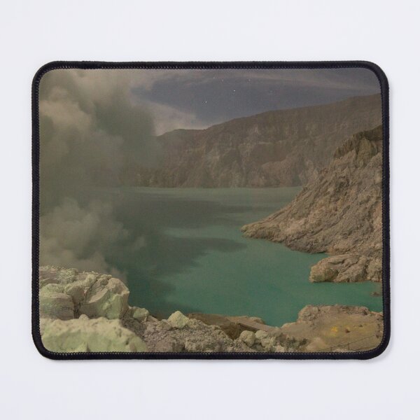 Item preview, Volcanic landscape - Sunrise on Mount Ijen #6 designed and sold by LucaRamble.