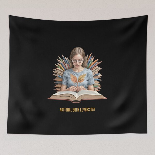 Item preview, National Book Lovers Day designed and sold by Pflugart.
