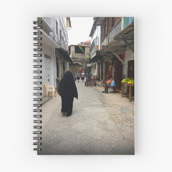 Item preview, Muslim Woman Walking - StoneTown - Zanzibar Island - Tanzania - Africa designed and sold by exploramum.