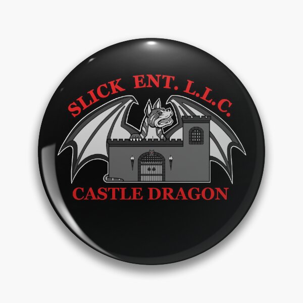 Item preview, CASTLE DRAGON ONYX BLACK designed and sold by SlickBallz.