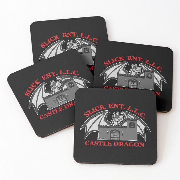 Item preview, CASTLE DRAGON ONYX BLACK designed and sold by SlickBallz.