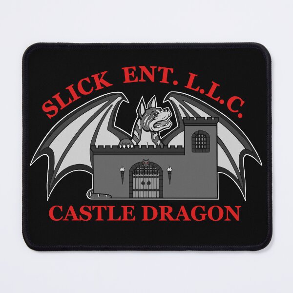 Item preview, CASTLE DRAGON ONYX BLACK designed and sold by SlickBallz.