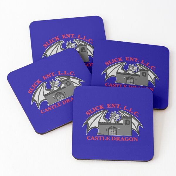 Item preview, CASTLE DRAGON ROYAL BLUE designed and sold by SlickBallz.