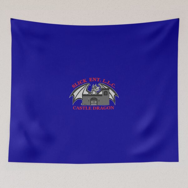 Item preview, CASTLE DRAGON ROYAL BLUE designed and sold by SlickBallz.
