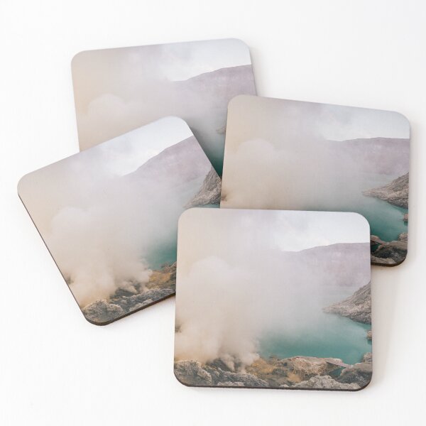 Item preview, Volcanic landscape - Sunrise on Mount Ijen #7 designed and sold by LucaRamble.