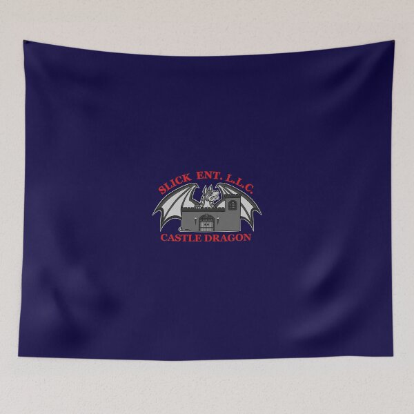 Item preview, CASTLE DRAGON MIDNIGHT BLUE designed and sold by SlickBallz.