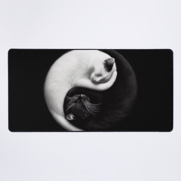 Item preview, Cat Yin Yang 8 designed and sold by Sybille-Yates.