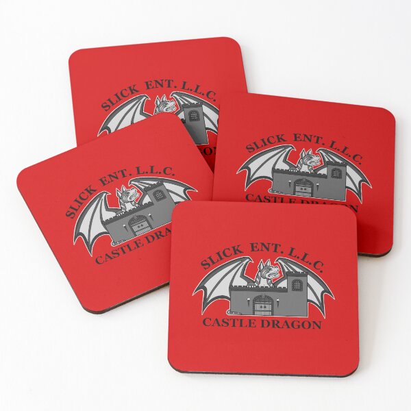Item preview, CASTLE DRAGON RUBY RED designed and sold by SlickBallz.