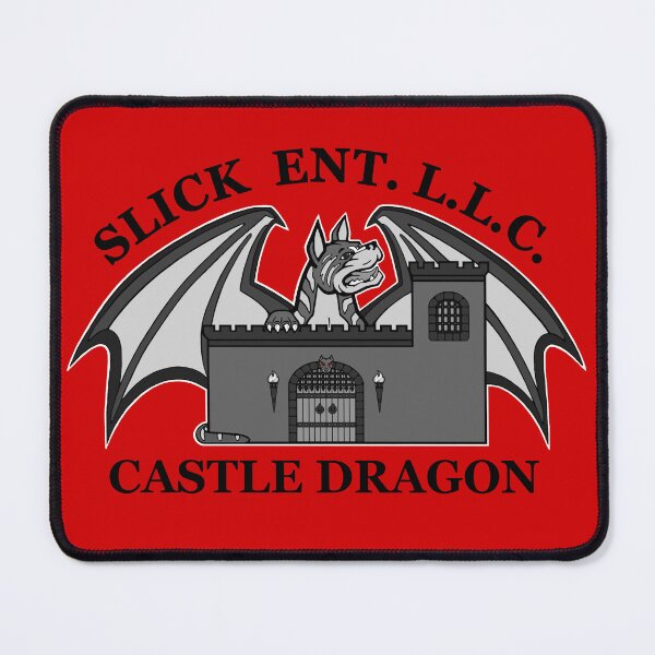 Item preview, CASTLE DRAGON RUBY RED designed and sold by SlickBallz.