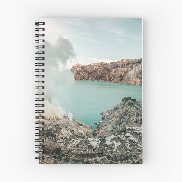 Item preview, Volcanic landscape - Sunrise on Mount Ijen #8 designed and sold by LucaRamble.