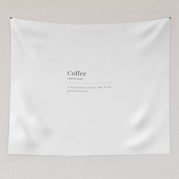 Item preview, Coffee Definition Art designed and sold by Divya-Hirodiya.