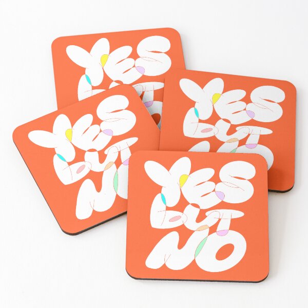 Item preview, Copy of yes but no red sticker designed and sold by U29  Lab..
