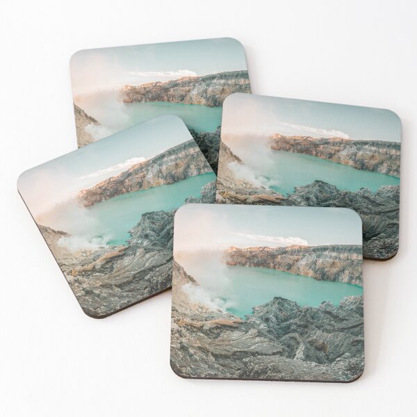 Item preview, Volcanic landscape - Sunrise on Mount Ijen #9 designed and sold by LucaRamble.
