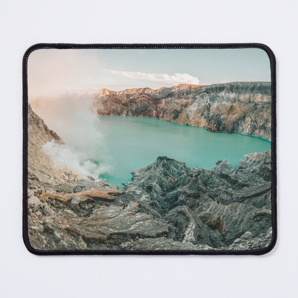 Item preview, Volcanic landscape - Sunrise on Mount Ijen #9 designed and sold by LucaRamble.
