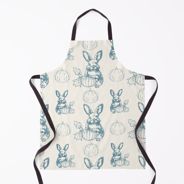 Item preview, Cute rabbits with pumpkins seamless background designed and sold by Jayjaynaenae.
