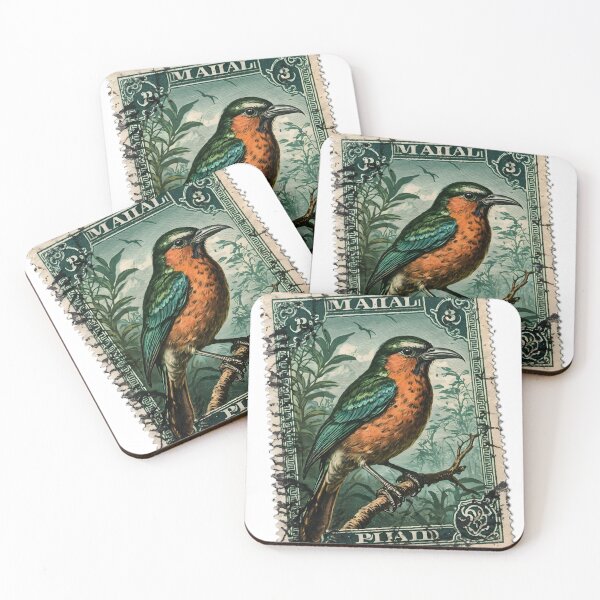 Item preview, bird stamp designed and sold by aliraweb.