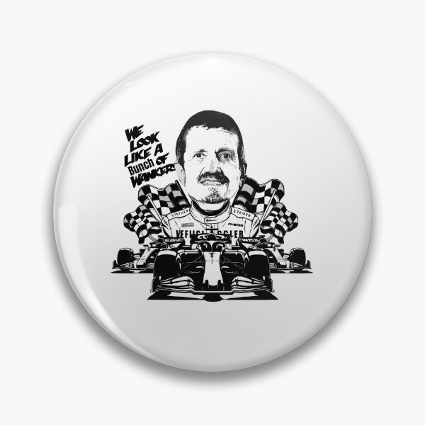 Item preview, Guenther Steiner F1 Quote - We Look Like a Bunch of Wankers designed and sold by ObjCrea123.