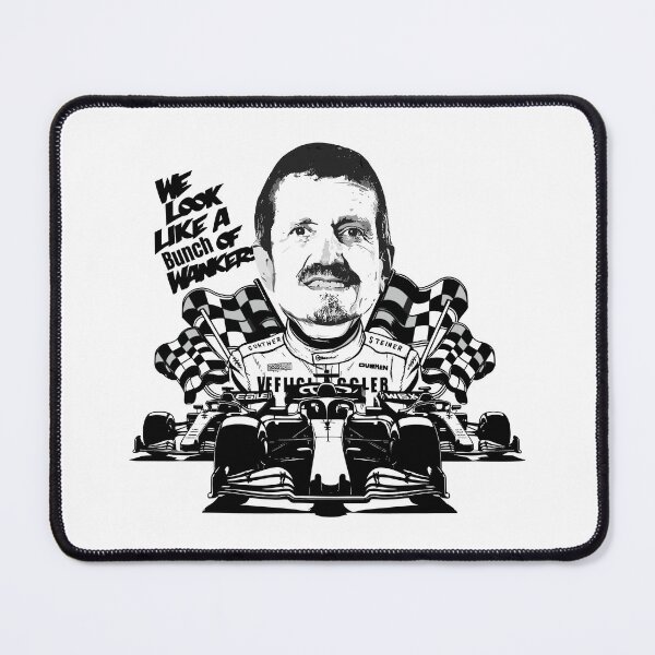 Item preview, Guenther Steiner F1 Quote - We Look Like a Bunch of Wankers designed and sold by ObjCrea123.