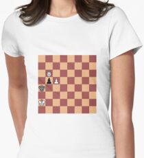 Chess, play chess, chess piece, chess set, chess master Women's Fitted T-Shirt