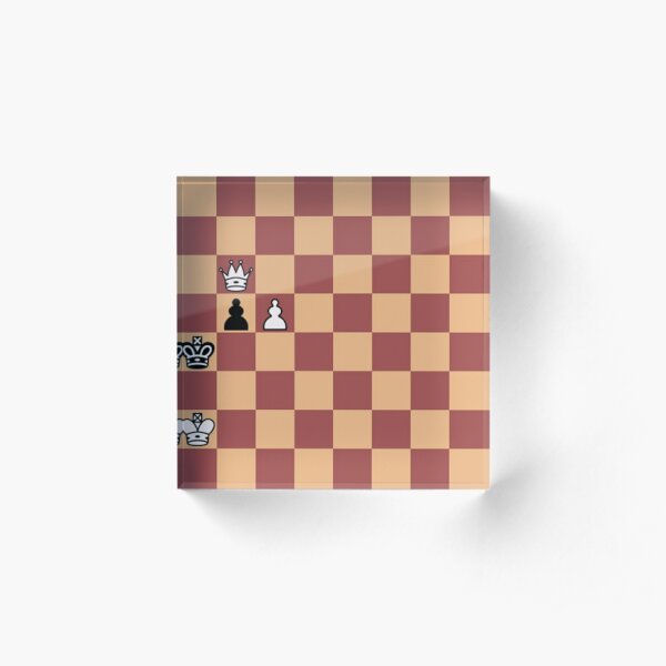 #Chess #PlayChess #ChessPiece #ChessSet, chess master Acrylic Block
