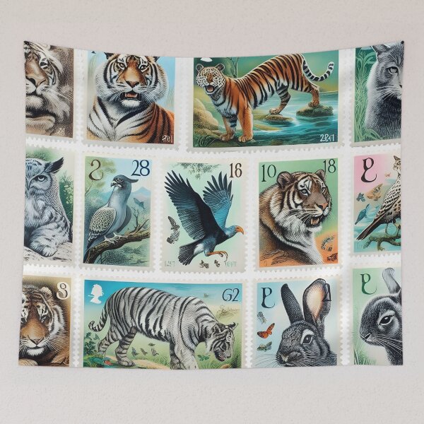 Item preview, wild life mail stamps designed and sold by aliraweb.