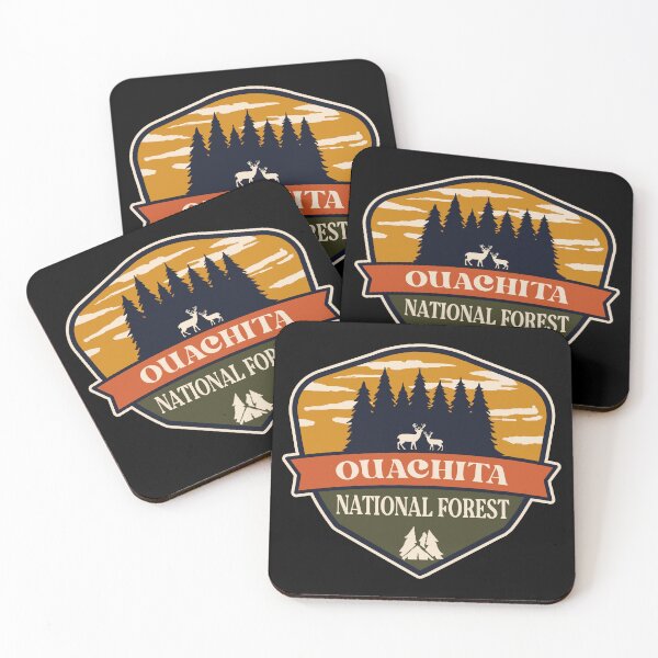 Item preview, Ouachita National Forest designed and sold by graphic-map.