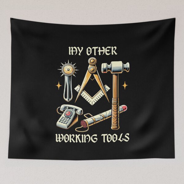 Item preview, My Other Working Tools Masonry Masonic designed and sold by Dressed For  Duty.