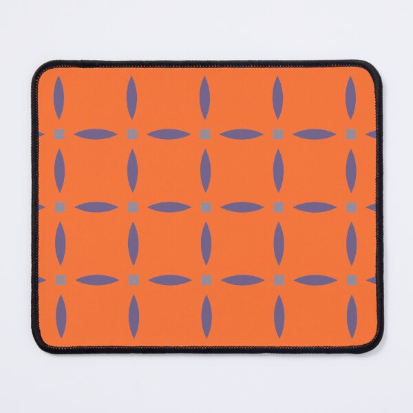 Item preview, Blue orange geometric 4 designed and sold by AneissPiaf.