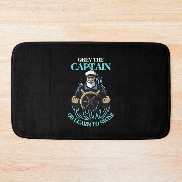 Item preview, Obey the captain or learn to swim designed and sold by Peerless-Prime.