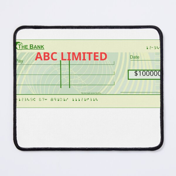 Item preview, Bank Cheque designed and sold by HOPELIFE8888.