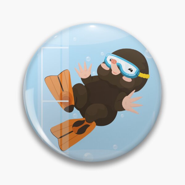 Item preview, Mole swims in beaker Chemistry puns for Mole day designed and sold by Art-of-Rory.