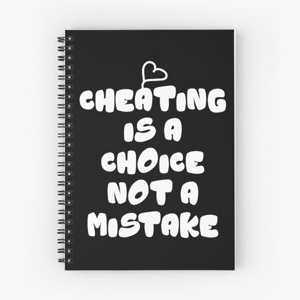 Item preview, Cheating Is A Choice Not A Mistake designed and sold by Slassyat.
