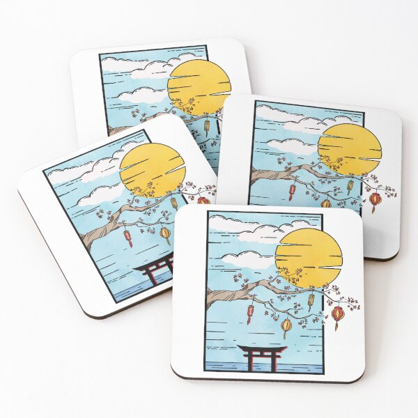 Artikelvorschau, Floating Torii Gate entworfen und verkauft von Illustrated by Cece.