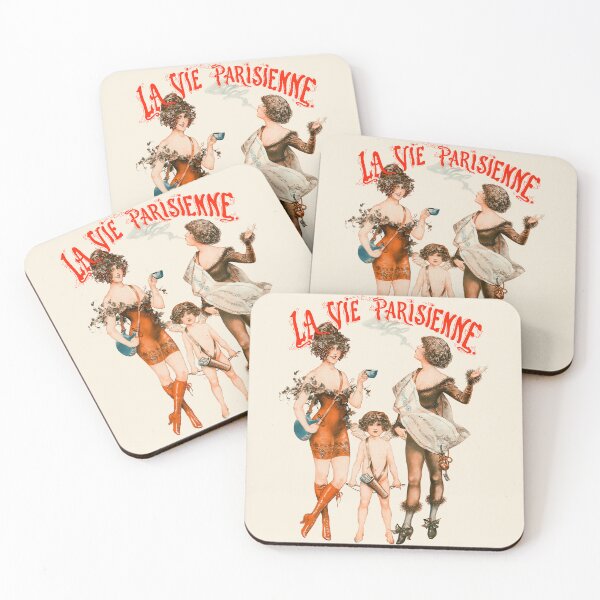 Item preview, La Vie Parisienne - Les trois consolations de la guerre. Illustration by Chéri Hérouard - Art Deco designed and sold by elektronen.
