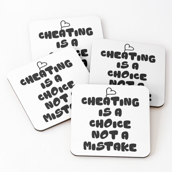 Item preview, Cheating Is A Choice Not A Mistake designed and sold by Slassyat.
