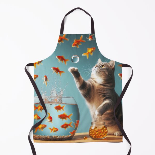 Item preview, Cat and fish tank #2 designed and sold by JALNERVION SHOP.