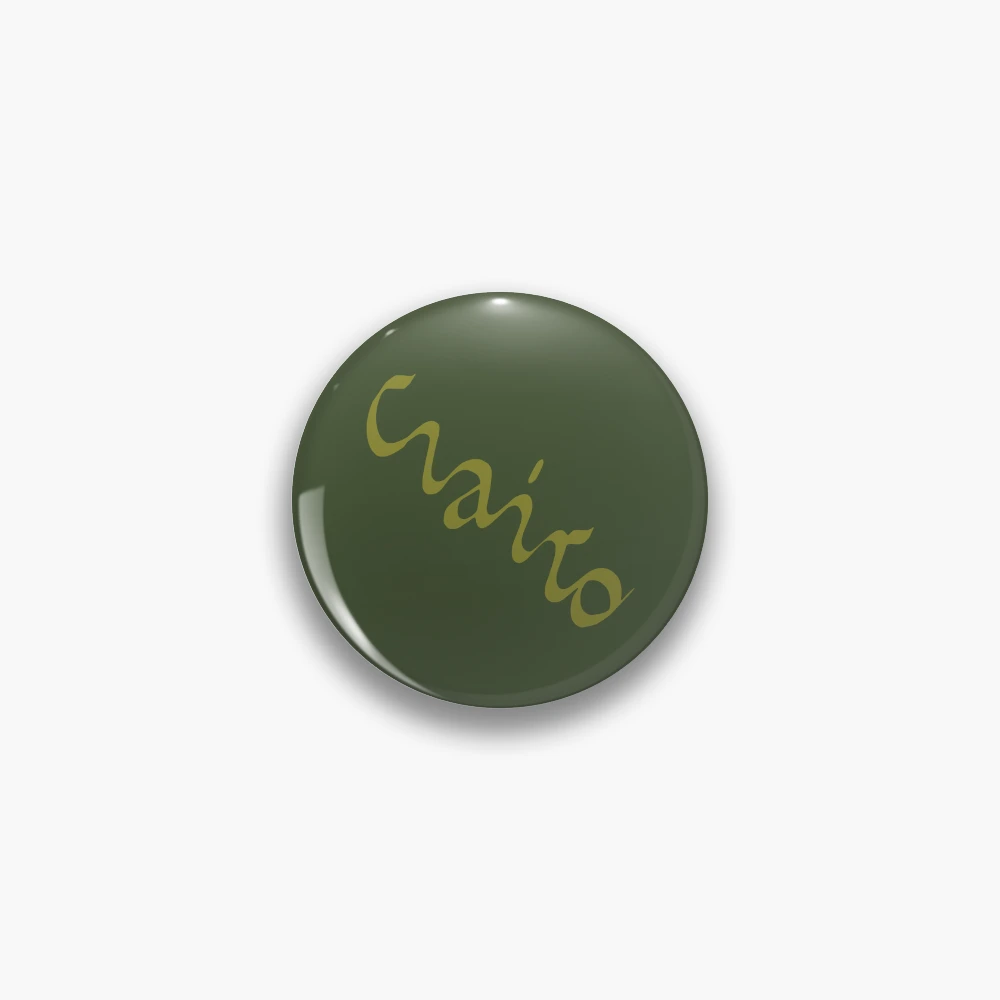 Clairo Charm Lettering Green