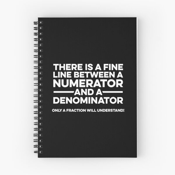 Item preview, There is a Fine Line Between a Numerator and a Denominator - Only a Fraction Will Understand! designed and sold by zeviwanty.