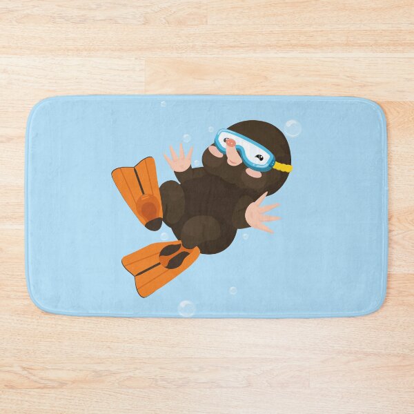 Item preview, Mole swims in beaker Chemistry puns for Mole day designed and sold by Art-of-Rory.