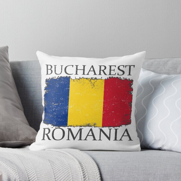 Item preview, Bucharest Romania Flag Romania Tourist Bucharest Visitor designed and sold by farhanhafeez.