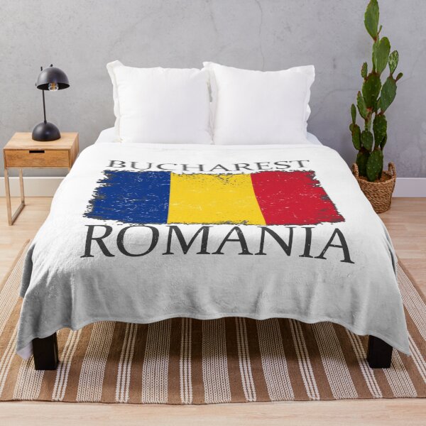 Item preview, Bucharest Romania Flag Romania Tourist Bucharest Visitor designed and sold by farhanhafeez.