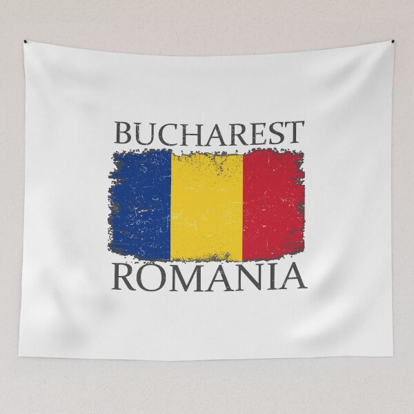 Item preview, Bucharest Romania Flag Romania Tourist Bucharest Visitor designed and sold by farhanhafeez.