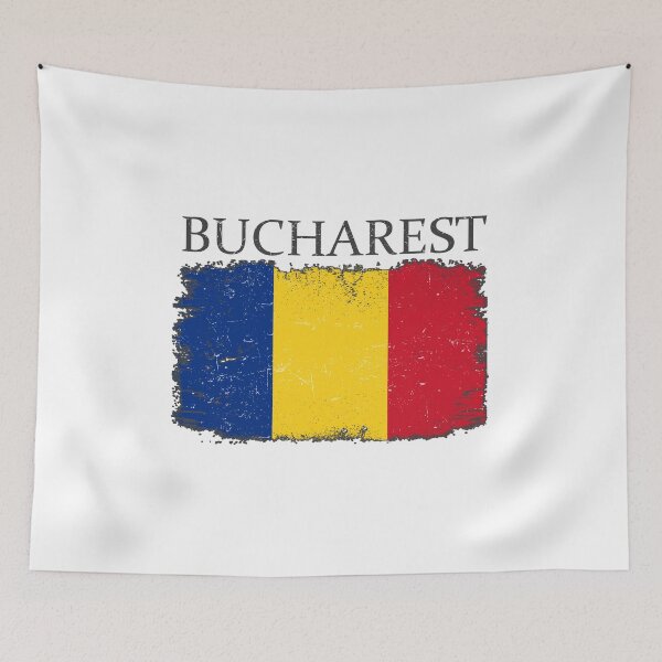 Item preview, Bucharest Romania Flag Romania Tourist Bucharest Visitor designed and sold by farhanhafeez.